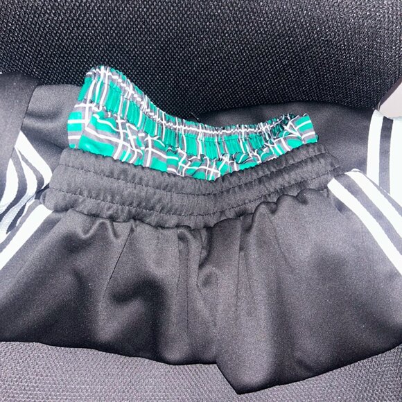 Black Double Waist Sweatpants - Picture 3 of 5